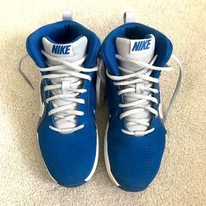 Blue Nike Shoes